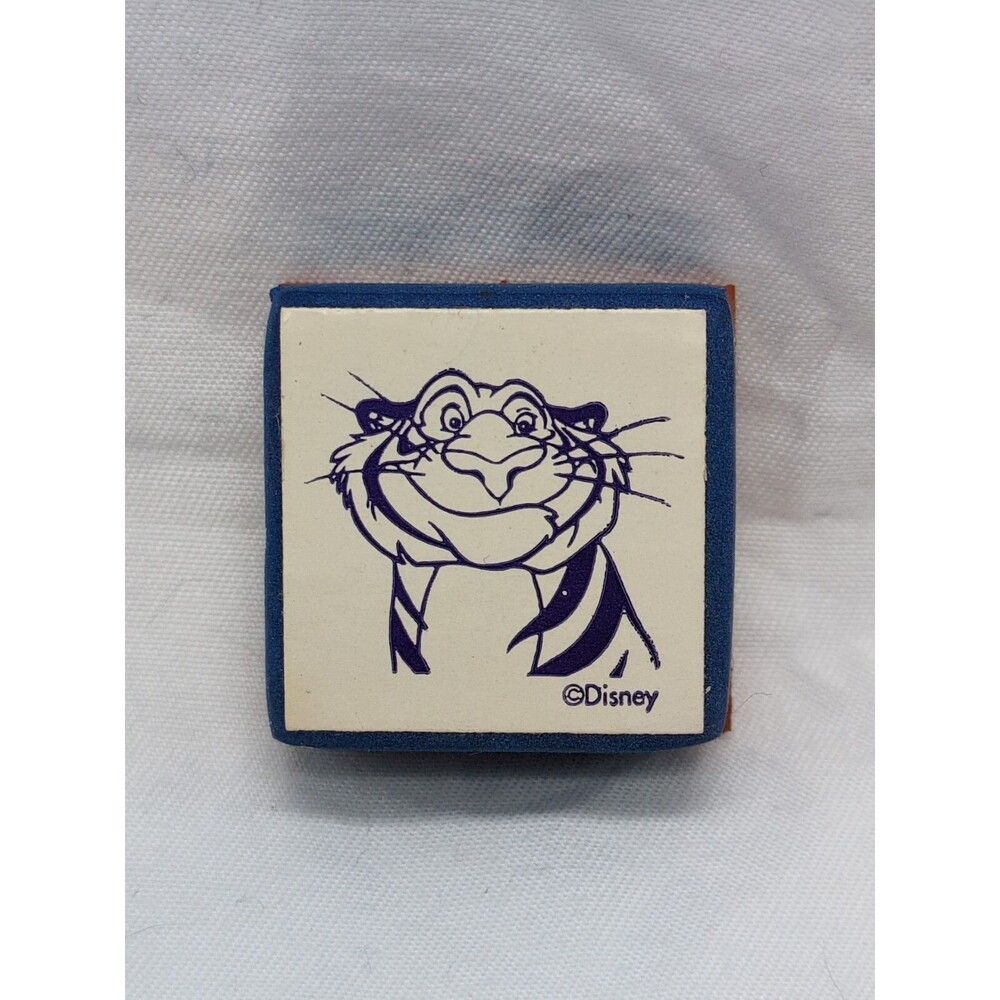Disney Aladdin Rajah Rubber Stamp 1"